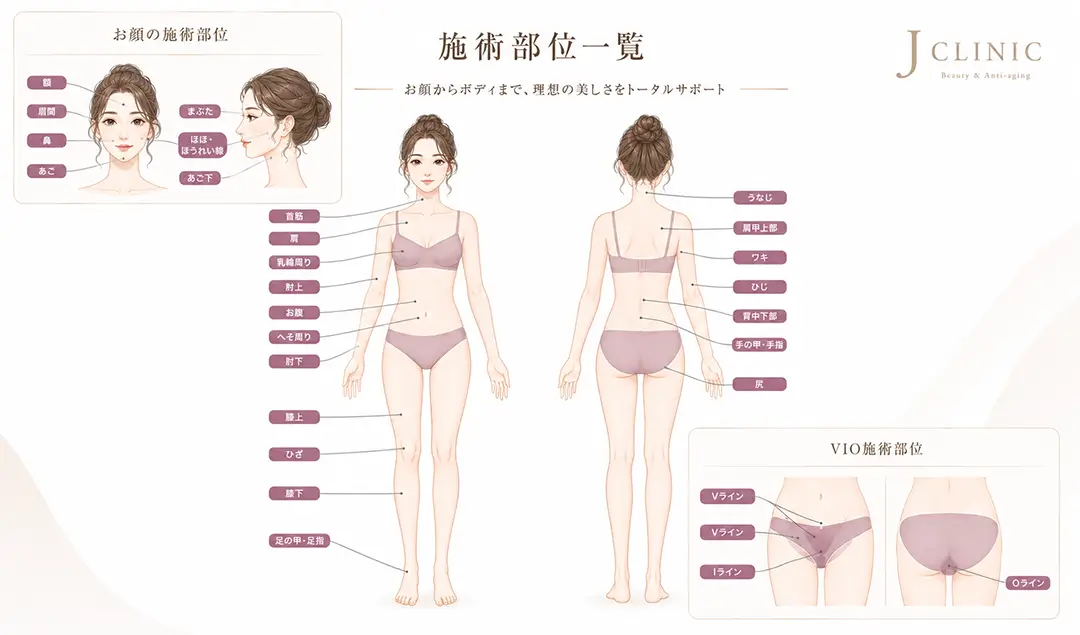 施術部位